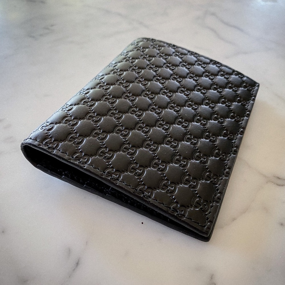 Gucci | GG Micro guccisima Leather Bifold Wallet
